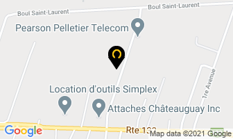 Mega Tech in Sainte-catherine map