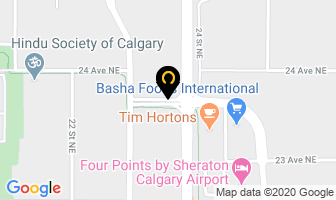 Meineke in Calgary map