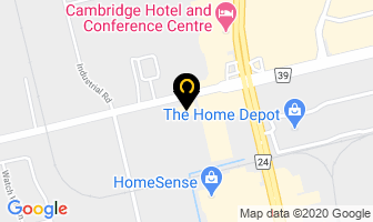 Meineke Car Care Centre in Cambridge map