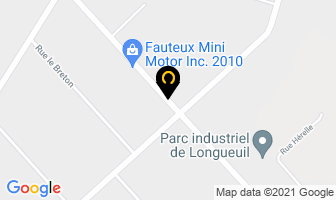 Melamex Jo&euml;l Inc in Longueuil map