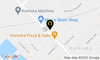 Melchers Construction in Komoka map
