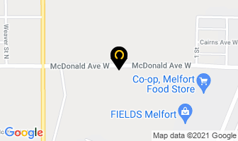 Melfort & Unit Comprehensive Collegiate in Melfort map