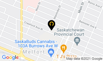 Melfort Curling Club in Kitchener map