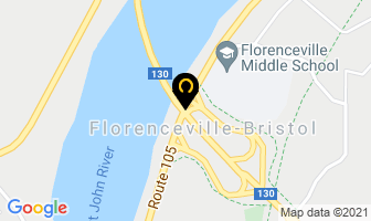 Melinna Mackenzie in Florenceville-Bristol map
