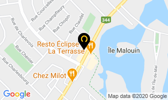 Melis Pizza in Repentigny map