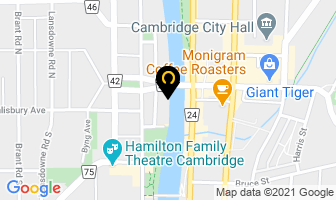 Melville Caf&eacute; in Cambridge map