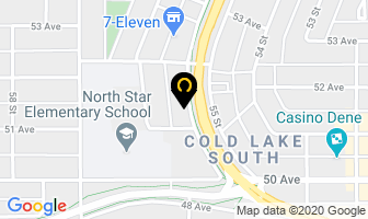 Memento Funeral Chapel in Cold Lake map
