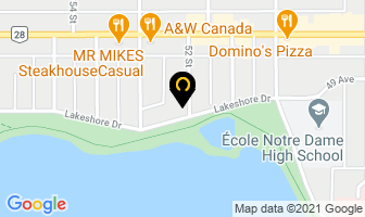 Memento Funeral Chapel in Laval map