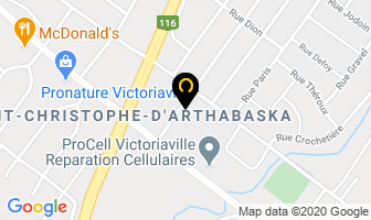 Menage Hebdo in Victoriaville map