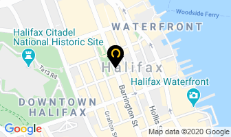 Menchies in Halifax map