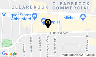 Menchies Frozen Yogurt in Abbotsford map