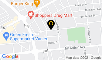 Menga Jonathan Photography in Vanier map