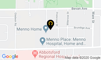 Menno Home in Timmins map