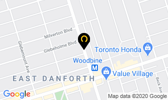 Mennonite Central Committee in East York map