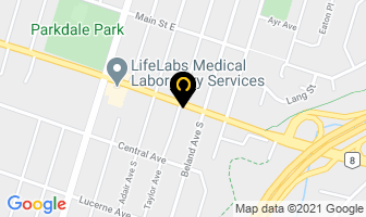 Men's Choice Hair Styling in Hamilton map