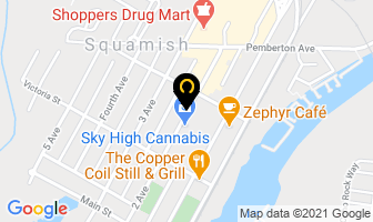 Mental Health & Addiction Services in Squamish map
