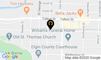 Mental Health Association in St. Thomas map