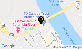 Menza Luna Hair Studio in Trail map