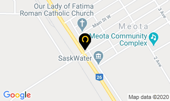 Meota General Store in Division No. 17 map