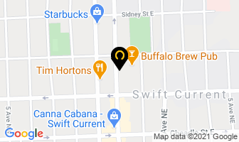 Merator Financial Inc in Swift Current map
