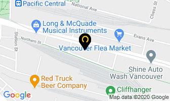 Mercedes-Benz Vancouver in Toronto map
