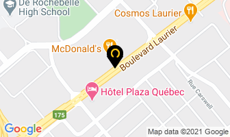 Mercer (Canada) Limit&eacute;e in Ville de Québec map