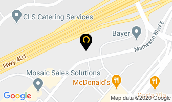 Merchandising Services Group in Mississauga map