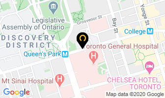 Merck Frosst in Toronto map