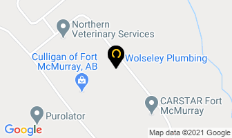 Meridian in Fort McMurray map