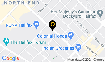 Meridian Communications Group in Halifax map