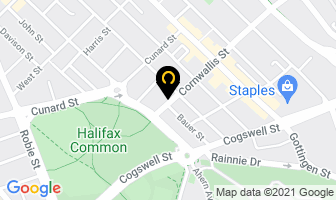 Meridian Energetic in Halifax map