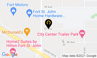 Meridian Environmental Consulting Ltd in Fort St. John map