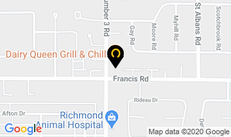 Meridian Insurance Agencies Ltd in Richmond map