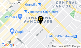 Meridian Pacific Communications in Vancouver map