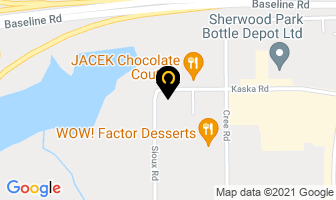 Meridian Power Systems Inc in Sherwood Park map