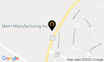Merit Manufacturing Inc in Breslau map