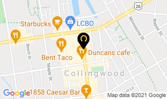 Merrifield Thomas in Collingwood map