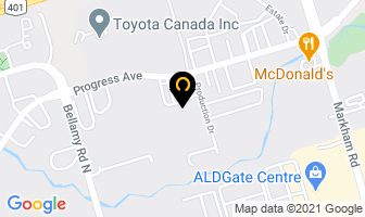 Metal Bendz Inc in Orillia map