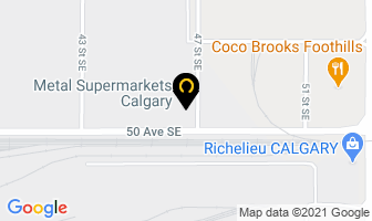 Metal Supermarkets (Calgary) in Calgary map