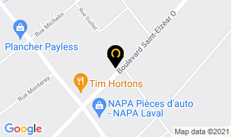 Metal Tech Inc in Beauharnois map
