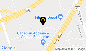Metalcraft Sheet Metal Inc in Etobicoke map