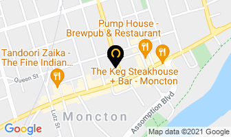 Metcap Living Management in Moncton map