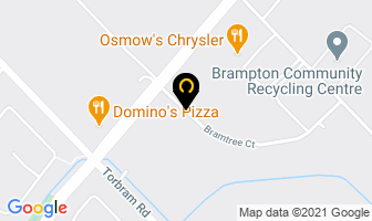 Metric Utilities Ltd in Brampton map