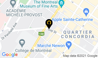 Metro Flash Inc in Montreal map