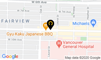 Metro Parking Ltd in Vancouver map