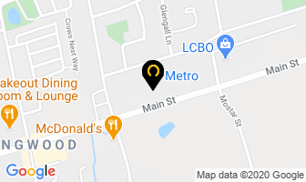 Metro Pharmacy in Whitchurch-stouffville map