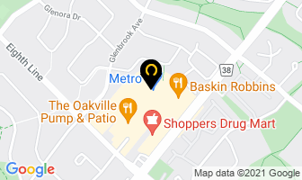 Metro Pharmacy in Burlington map