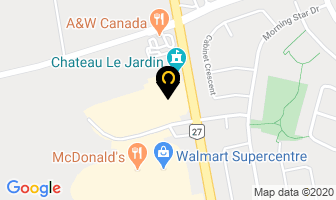 Metropolis Hair Studio in Vaughan map