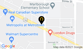 Metrotown Podiatry Center in Brant map