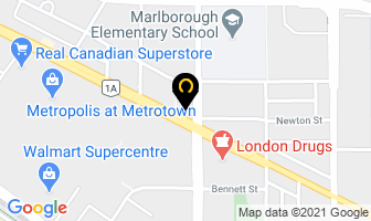 Metrotown Surgical Centre in Brant map
